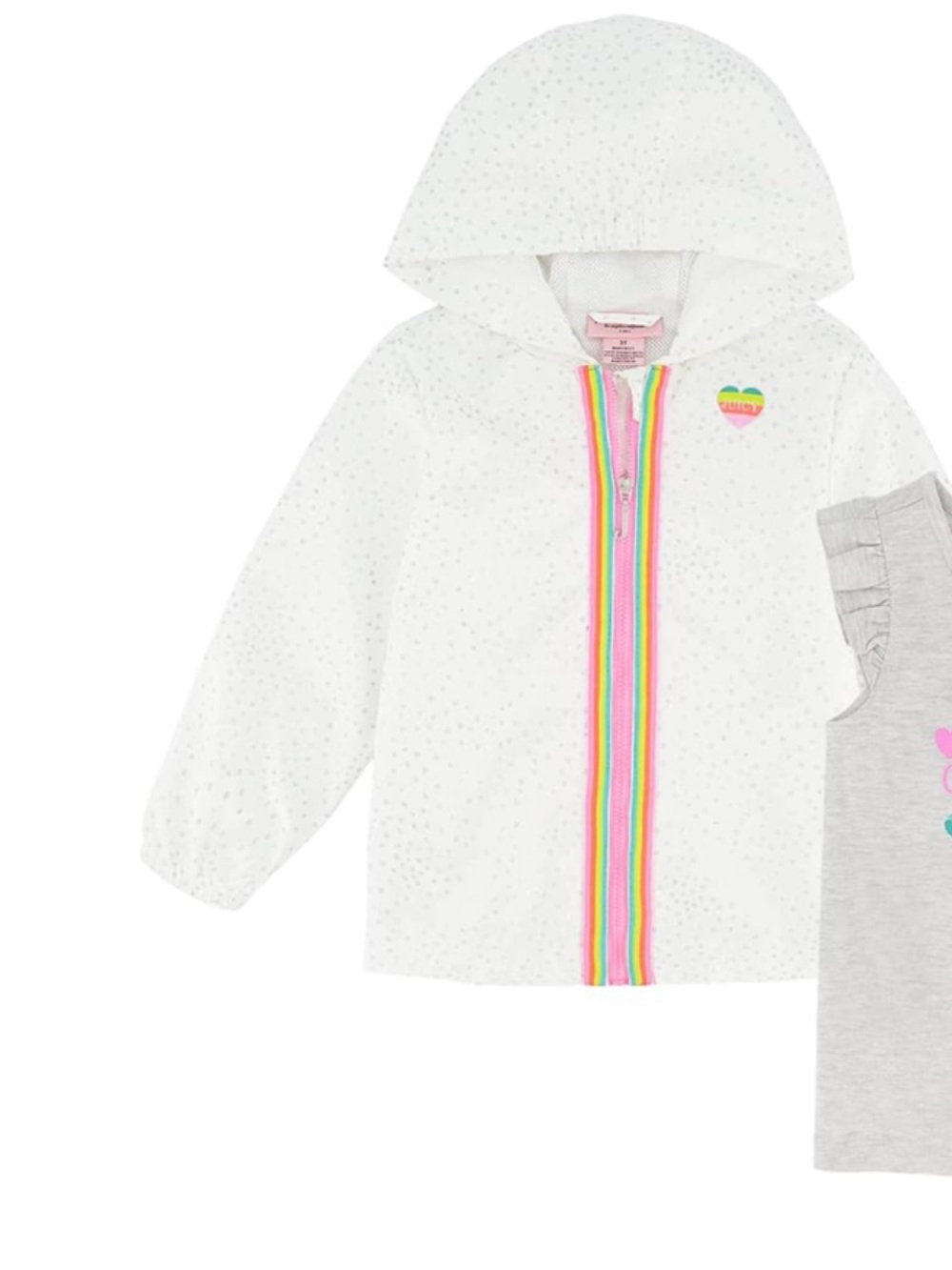 Juicy Couture Hooded Raincoat 4t
